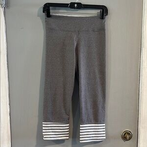 Splendid‎ Striped Cropped Leggings XS